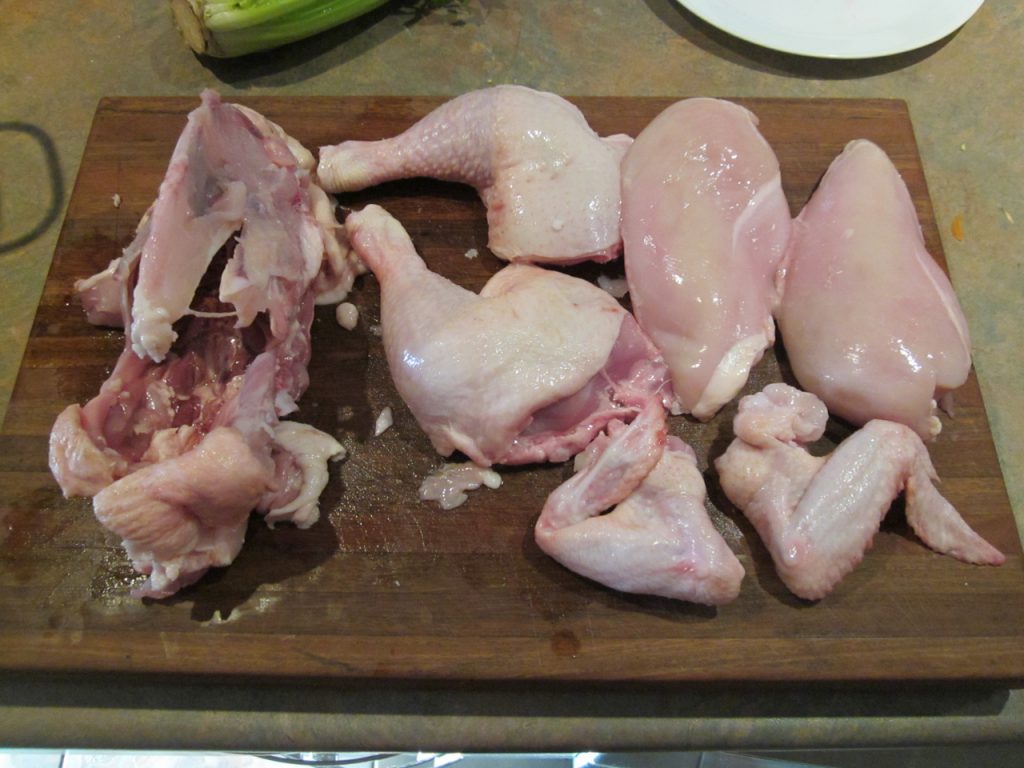 chicken stock, chicken 4 ways, chicken cuts