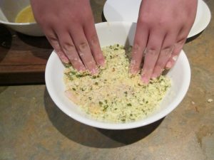 breadcrumbs, chicken schnitzel