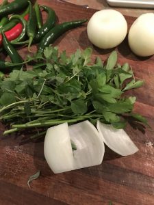 herb bundle, fresh herbs, bouquet garni