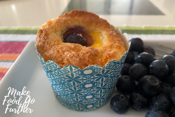 Blueberry Custard Cupcakes