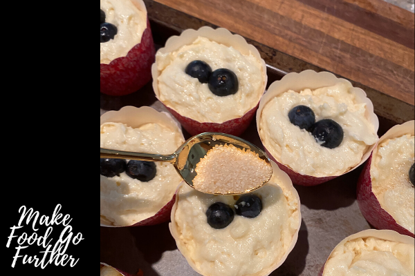 Blueberry Custard Cupcakes