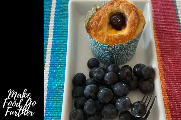 Blueberry Custard Cupcakes